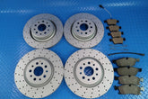 Maserati Levante front rear brake pads & rotors upgrade TopEuro #11162